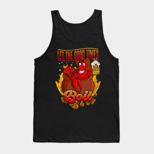 Crawfish Let The Good Time Boil Tank Top